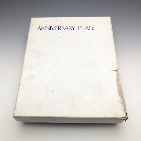 British Vintage Silver Plated Table Mat Set of 4 Paper Boxed